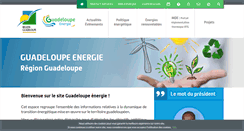 Desktop Screenshot of guadeloupe-energie.gp